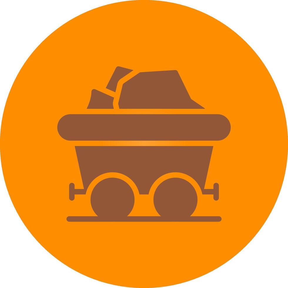 Coal Creative Icon Design vector