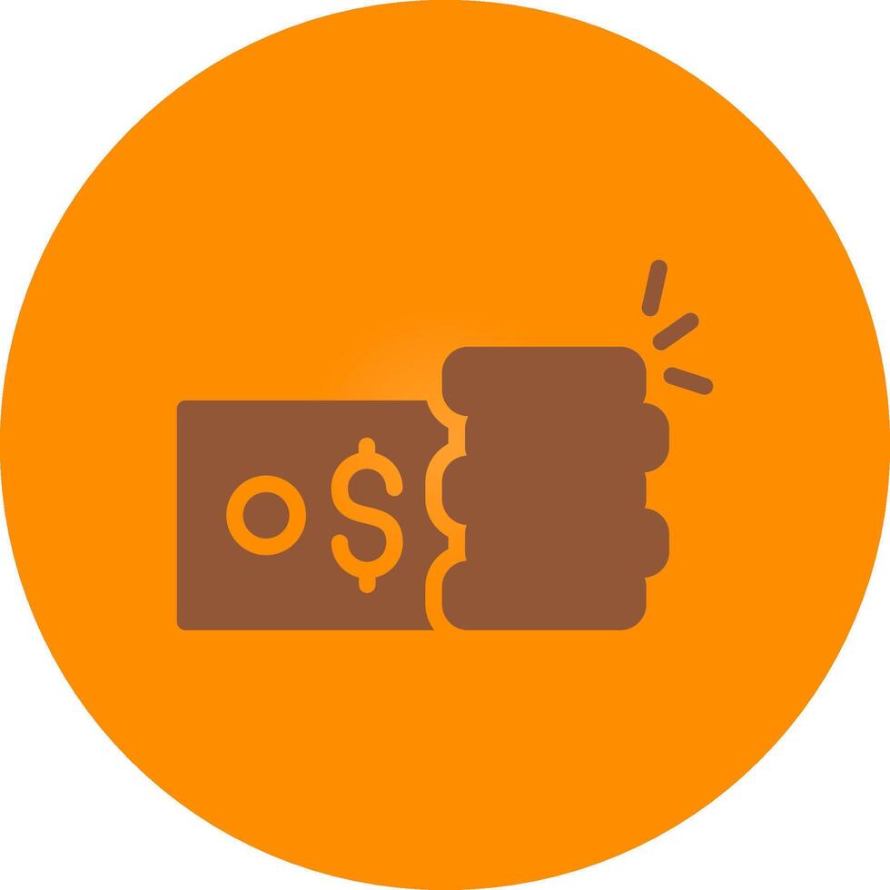 Money Creative Icon Design vector