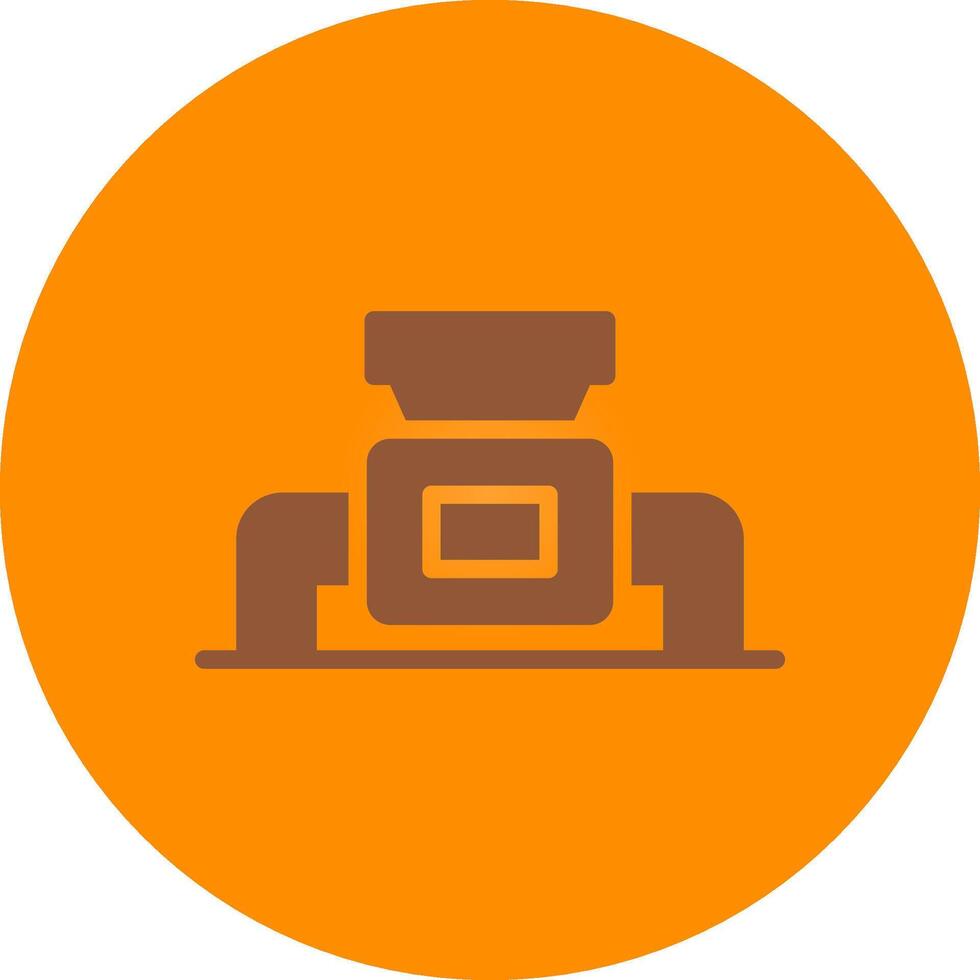 Crusher Creative Icon Design vector