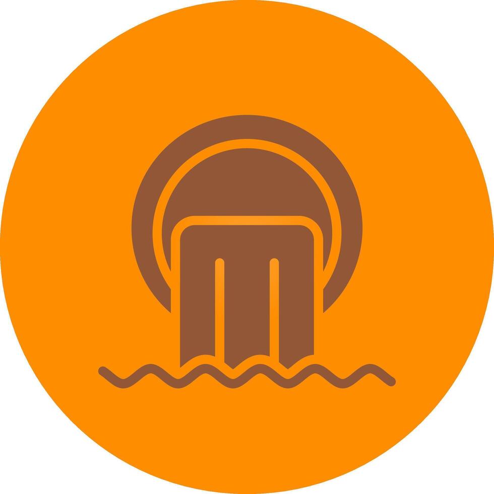 Sewer Creative Icon Design vector