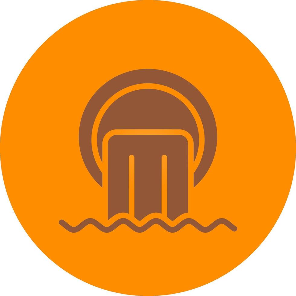 Sewer Creative Icon Design vector