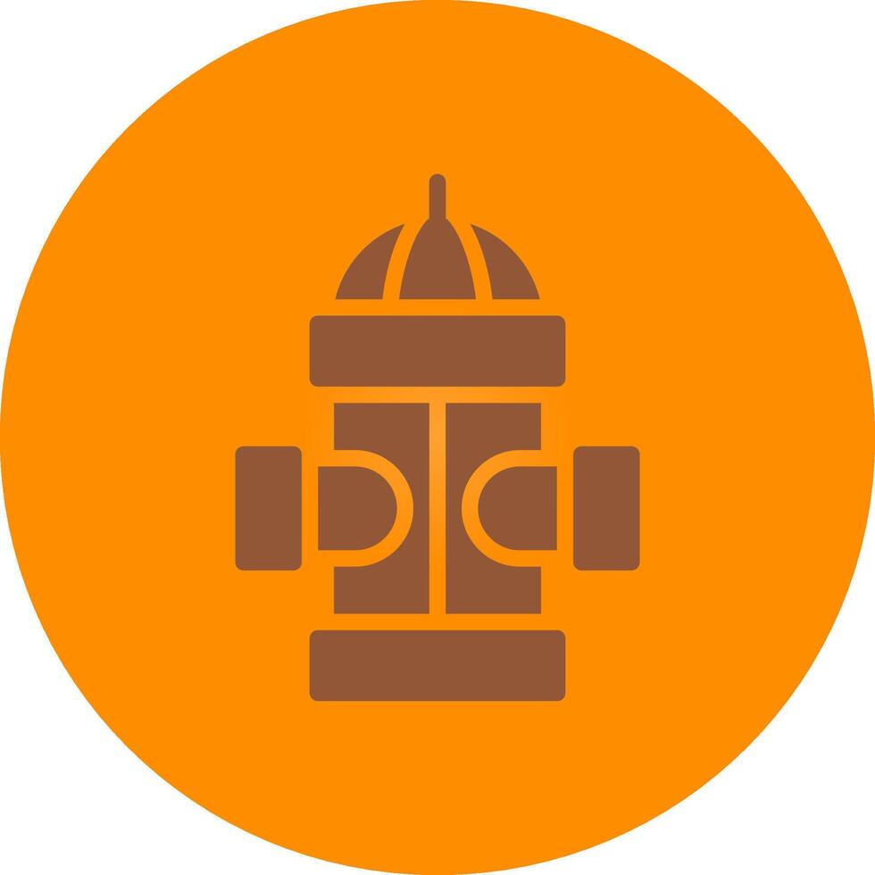 Hydrant Creative Icon Design vector