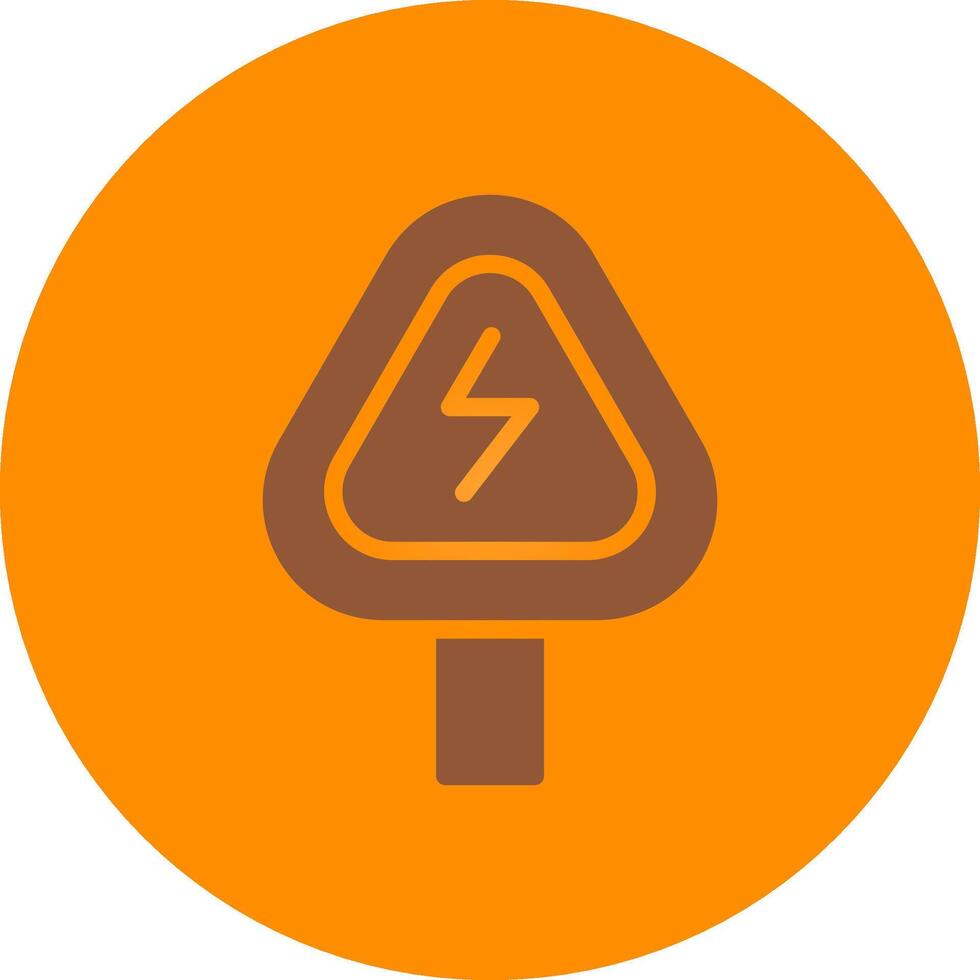 Danger Creative Icon Design vector