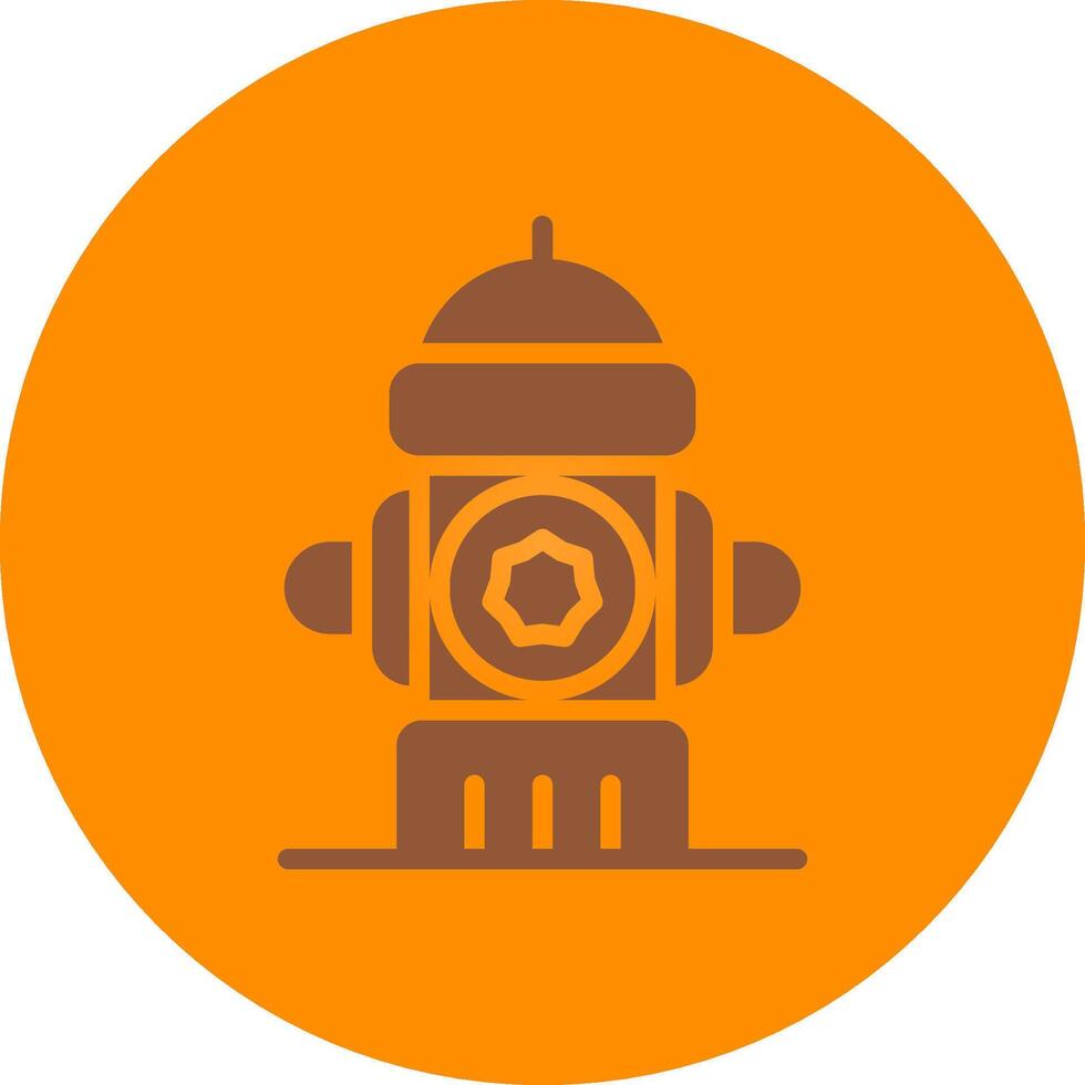 Hydrant Creative Icon Design vector
