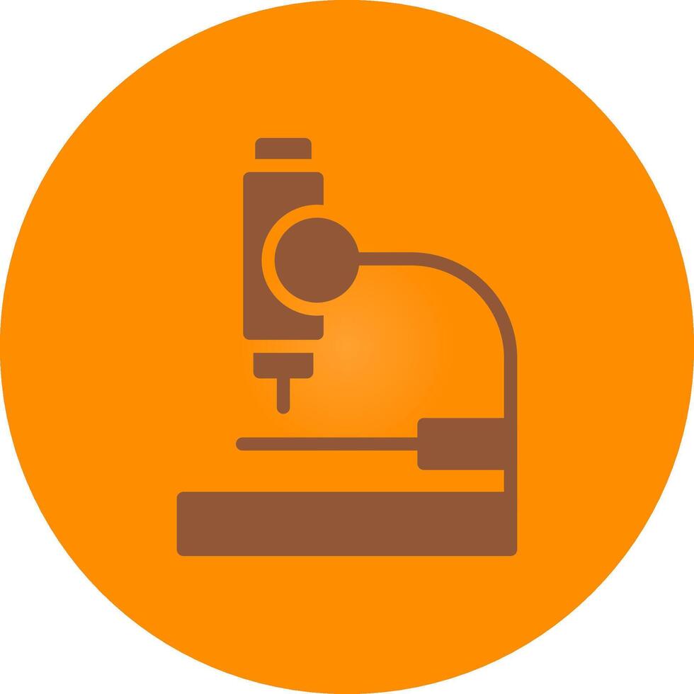 Microscope Creative Icon Design vector