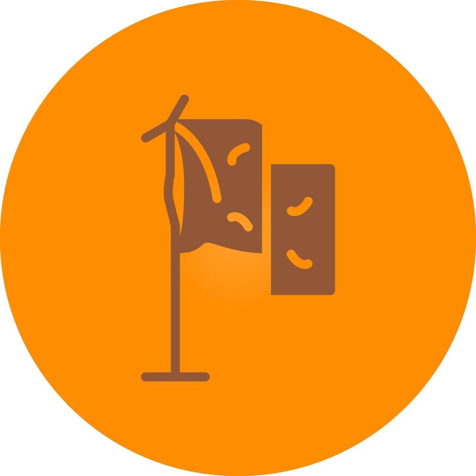 Surrender Creative Icon Design vector