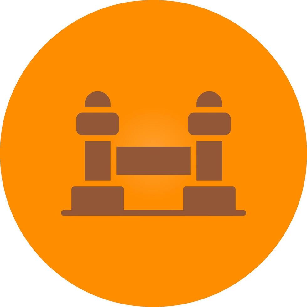 Stanchion Creative Icon Design vector