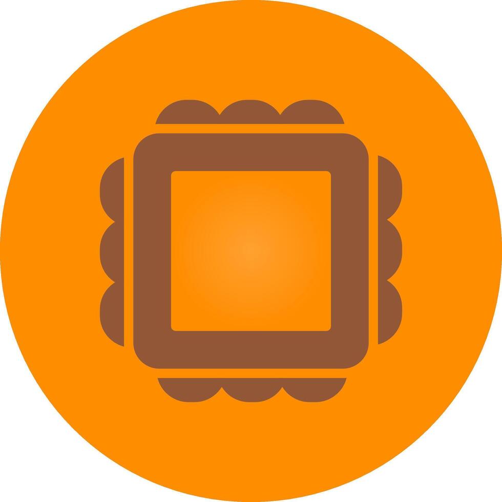 Magic Mirror Creative Icon Design vector