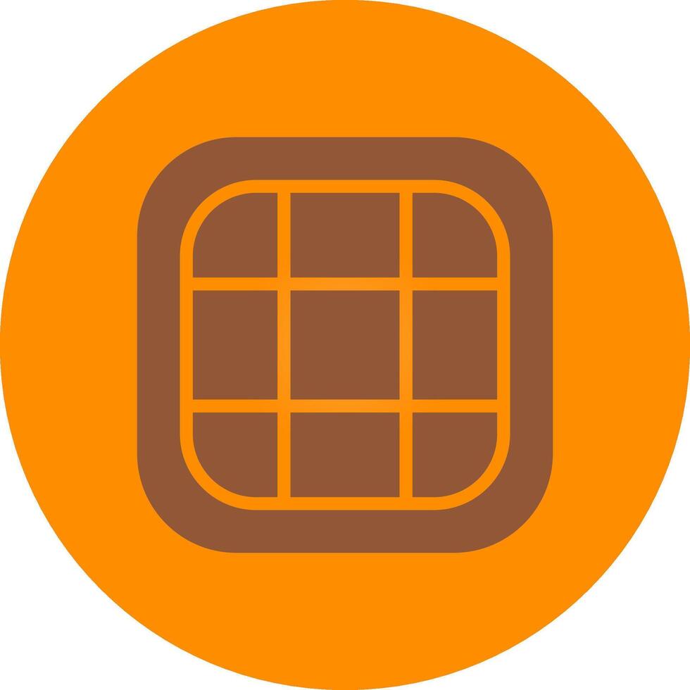 Grid Creative Icon Design vector