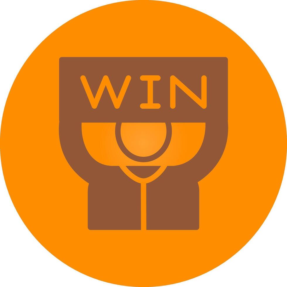 Win Creative Icon Design vector