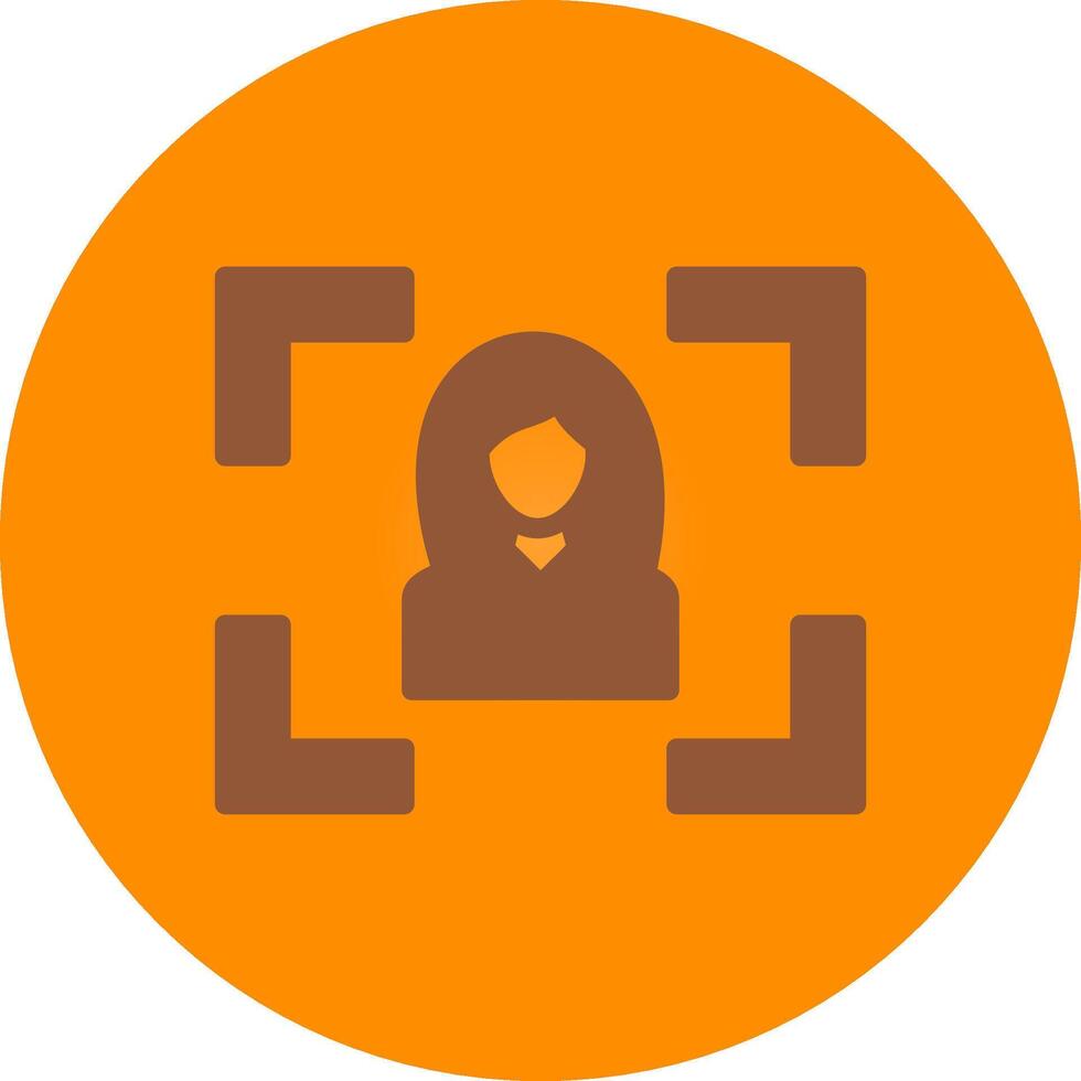 Portrait Creative Icon Design vector