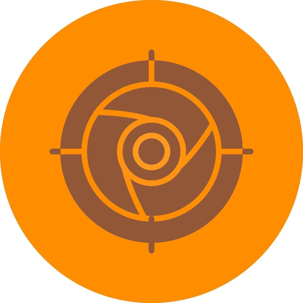 Shutter Creative Icon Design vector