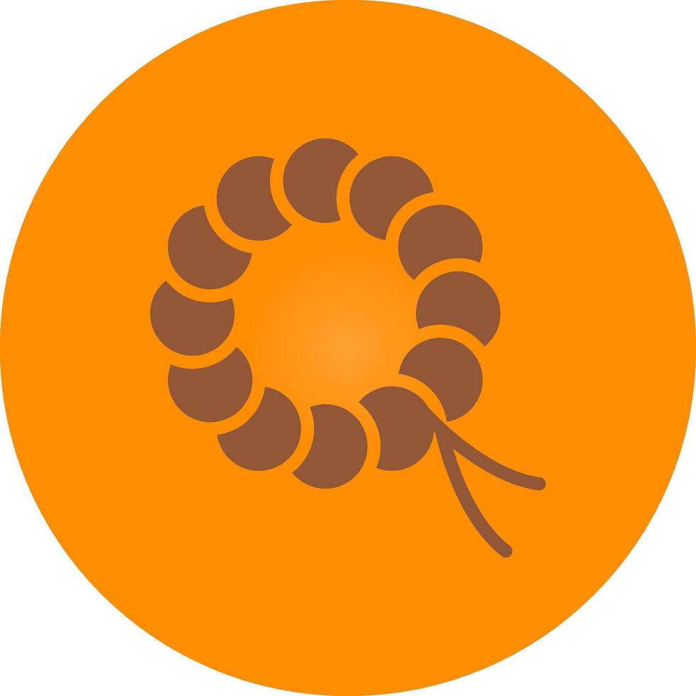 Rosary Creative Icon Design vector