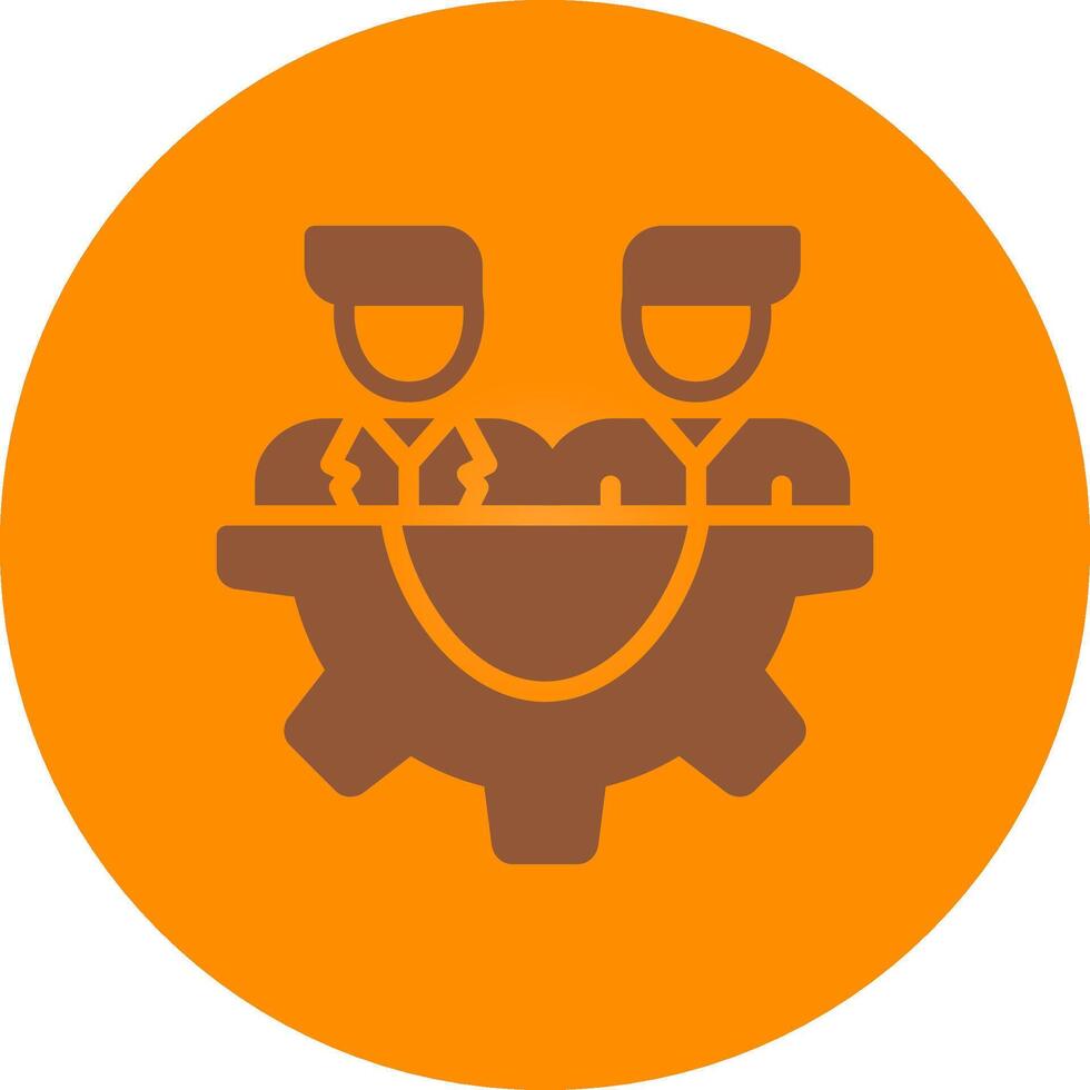 Workforce Creative Icon Design vector