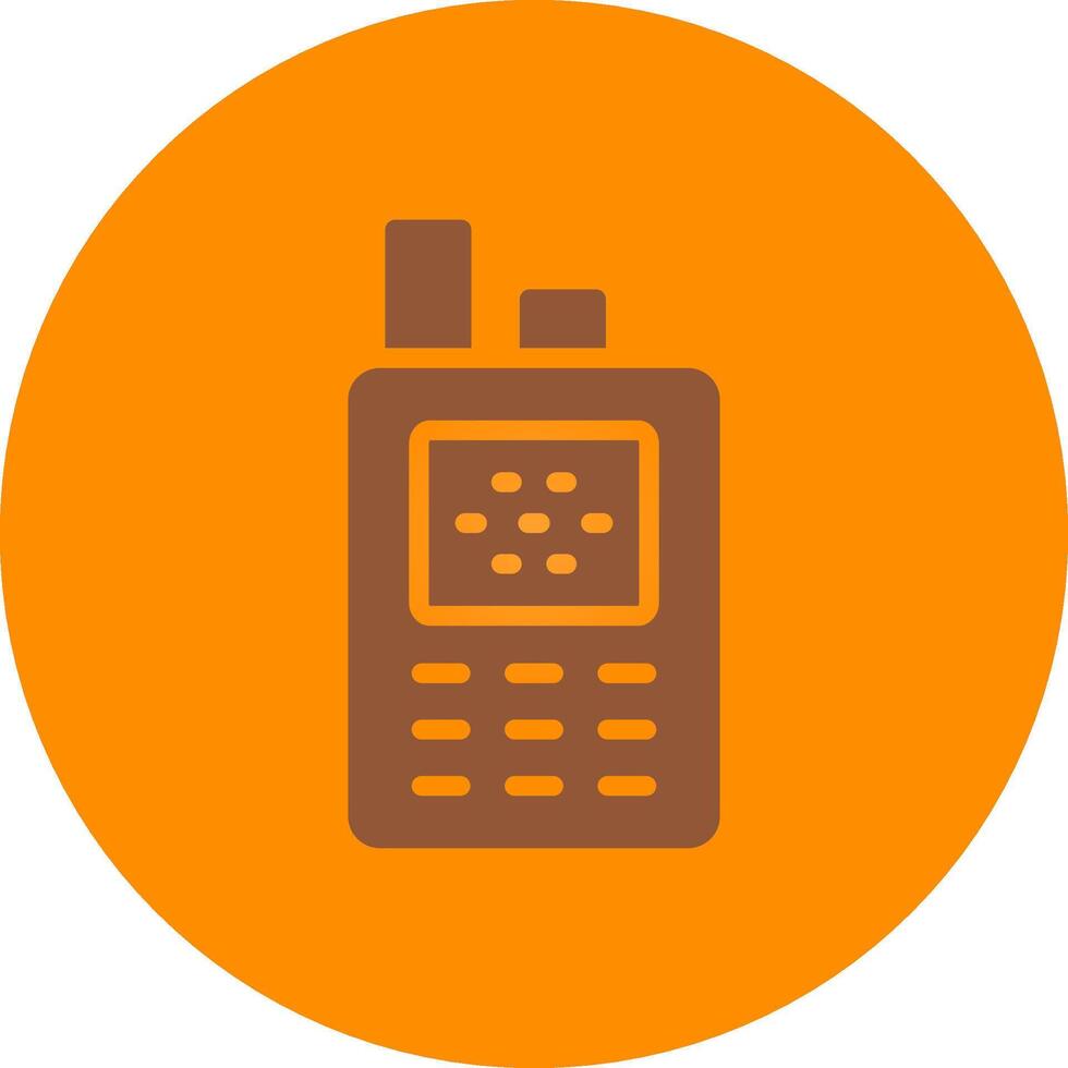 Walkie Talkie Creative Icon Design vector