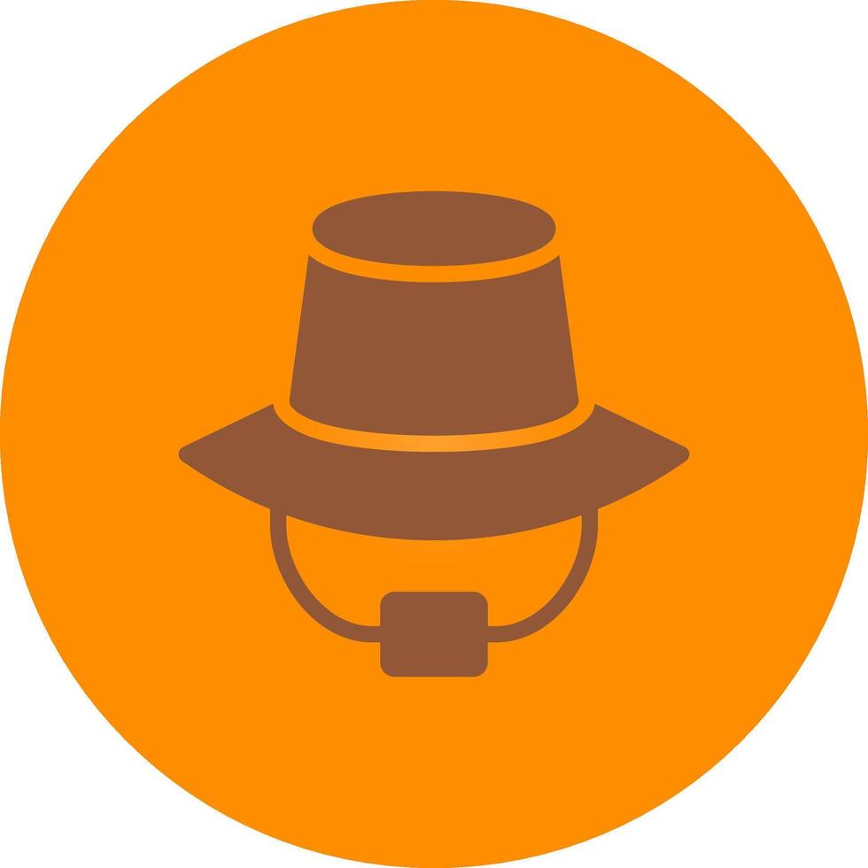 diseño de icono creativo de sombrero vector