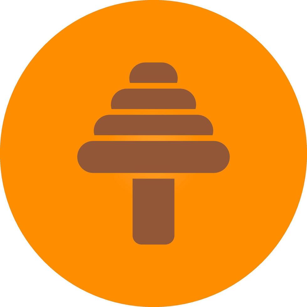 Edge Step Drill Creative Icon Design vector