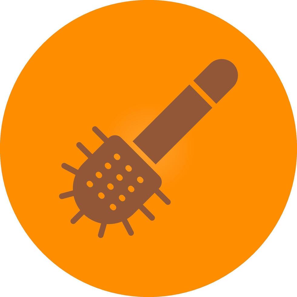 Toilet Brush Creative Icon Design vector
