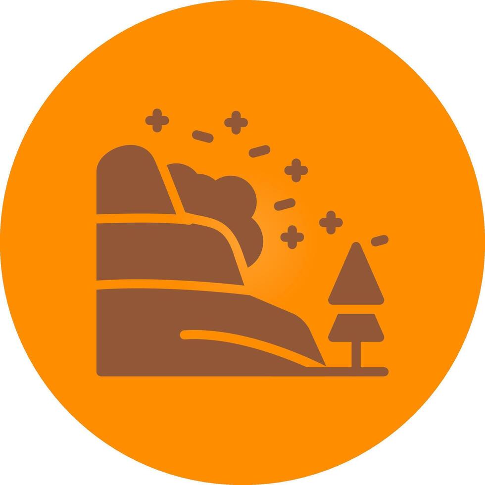 Avalanche Creative Icon Design vector