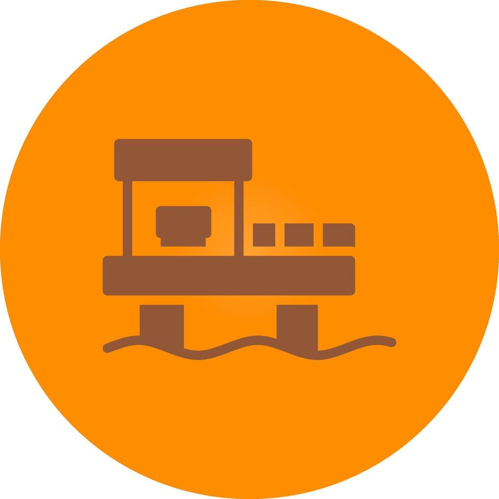 Dock Creative Icon Design vector