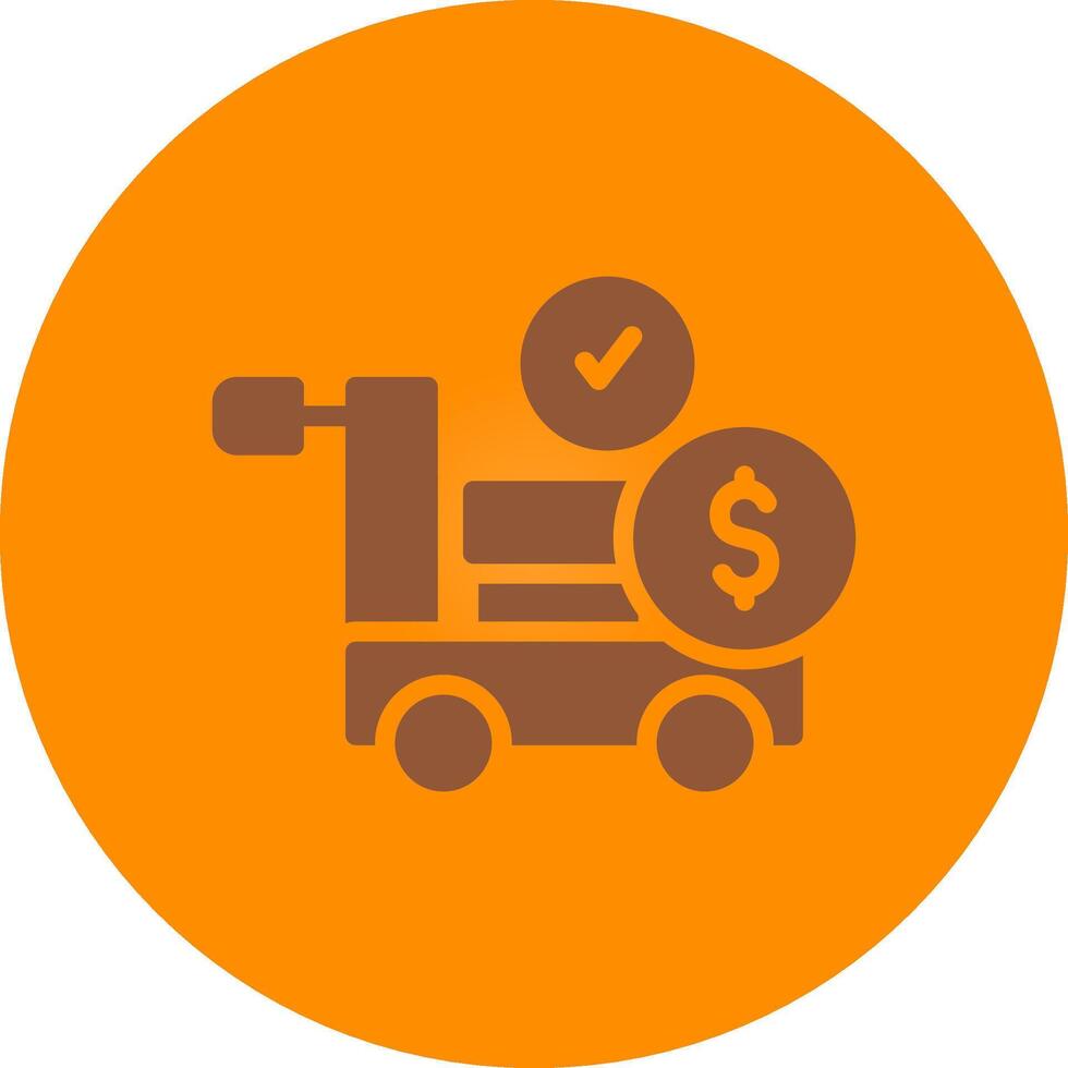 Procurement Creative Icon Design vector