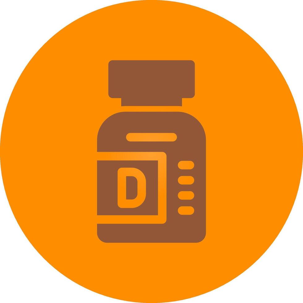 Vitamins Creative Icon Design vector