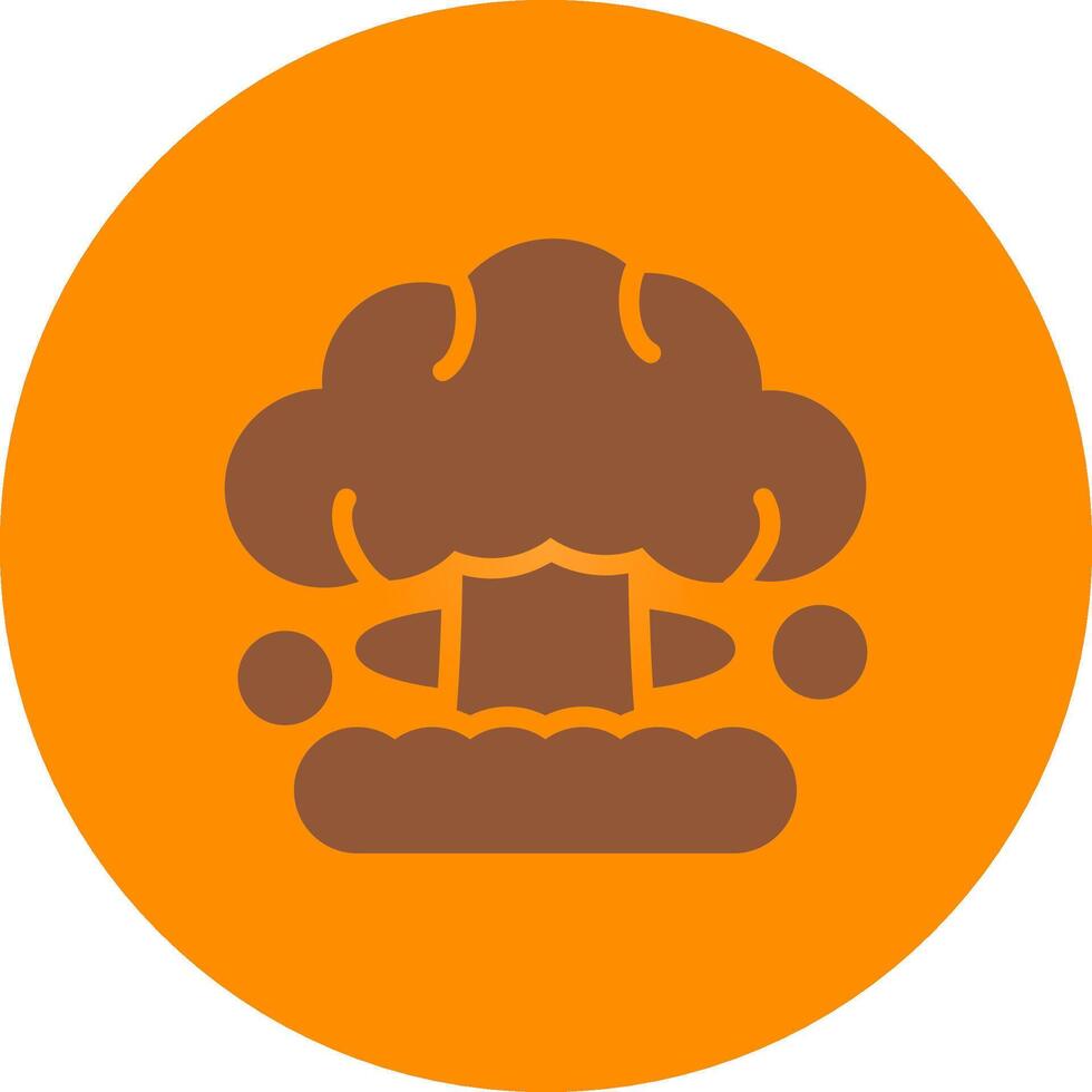 Line bronw Glpyh Design vector