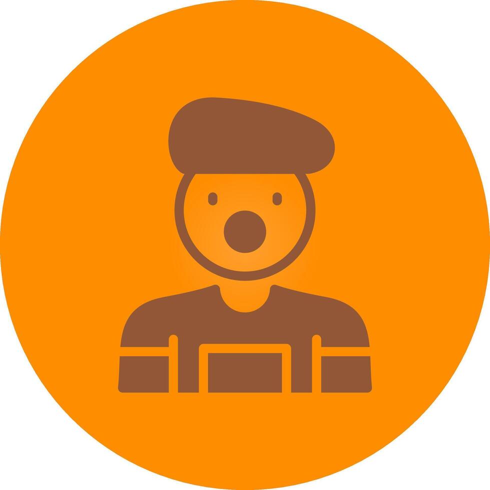 Mime Creative Icon Design vector