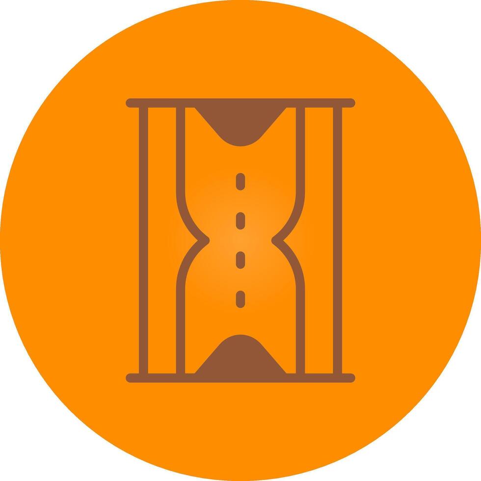 Hourglass Creative Icon Design vector