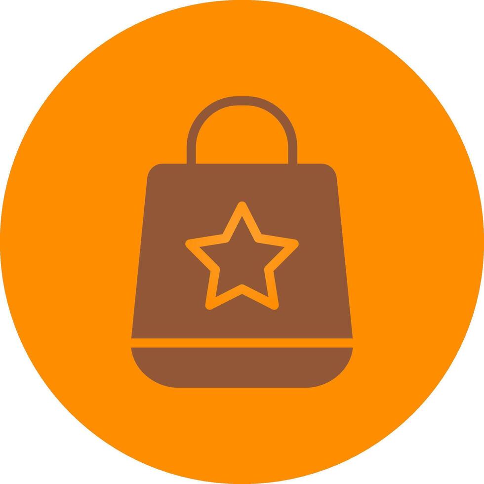 diseño de icono creativo de bolsa de compras vector