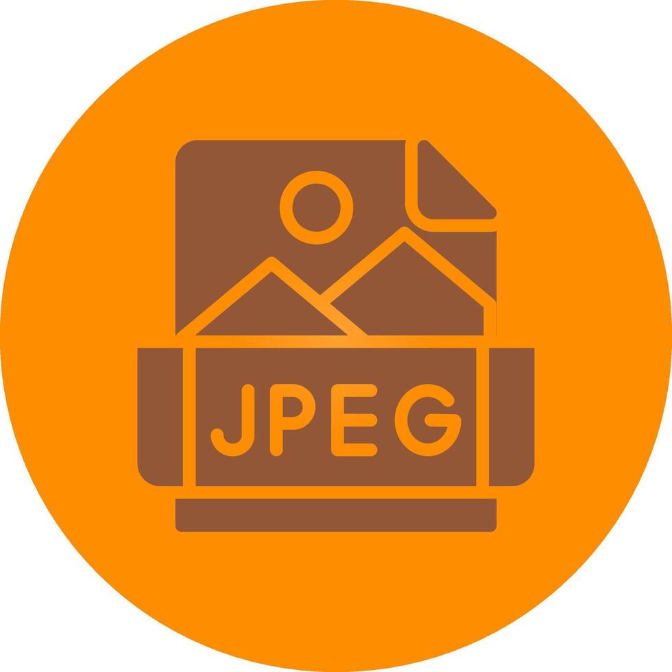 Jpeg Creative Icon Design vector