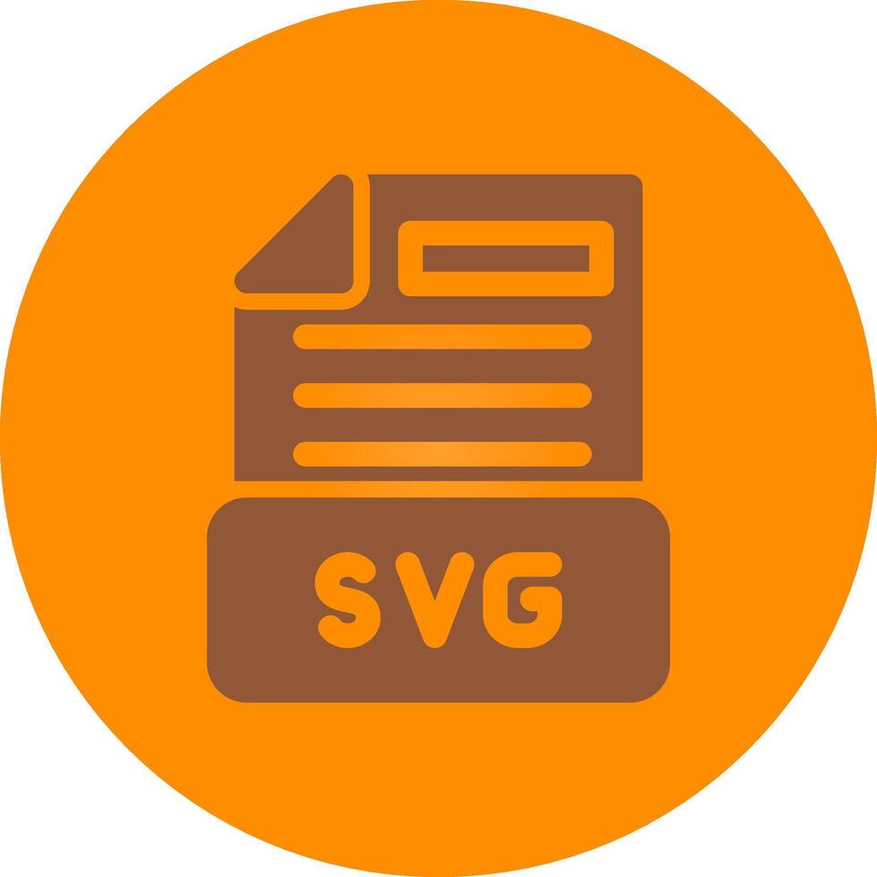 diseño de icono creativo de archivo svg vector