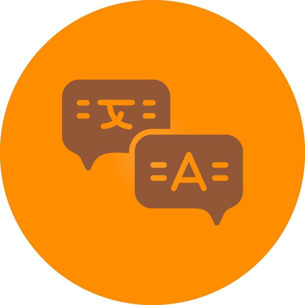 Language Creative Icon Design vector