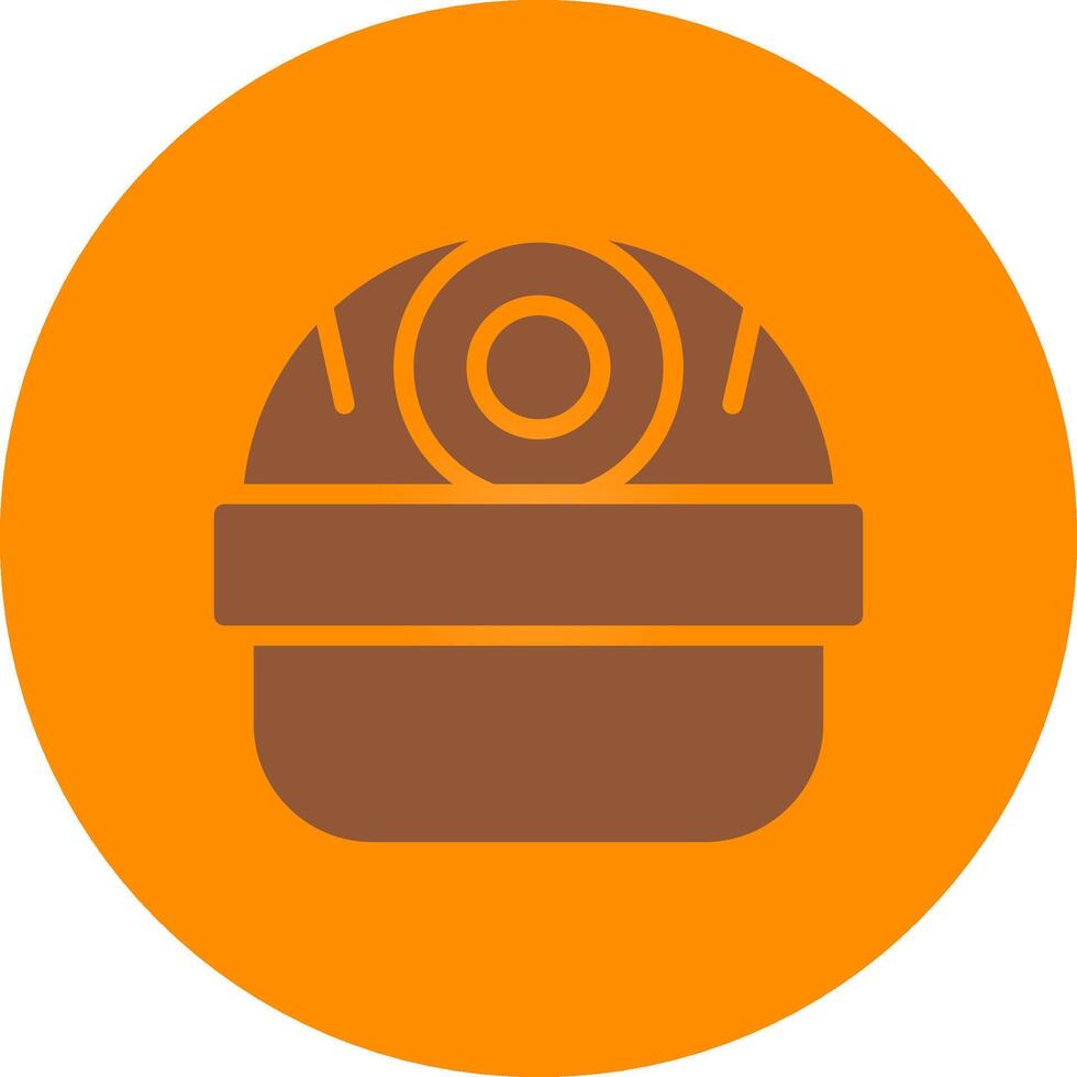 Helmet Creative Icon Design vector