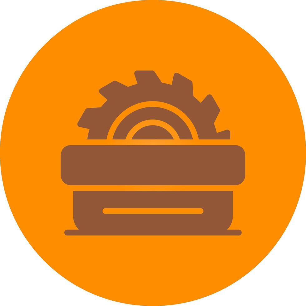 Saw Creative Icon Design vector