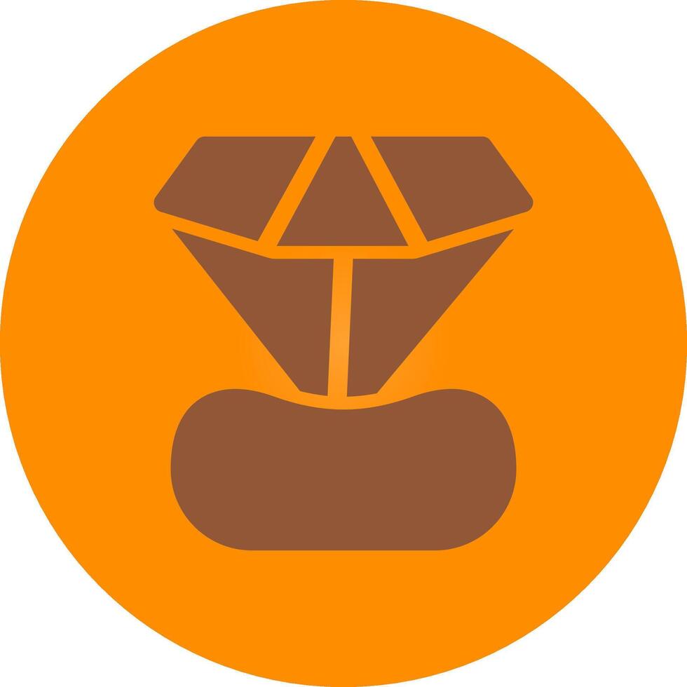 Diamond Creative Icon Design vector