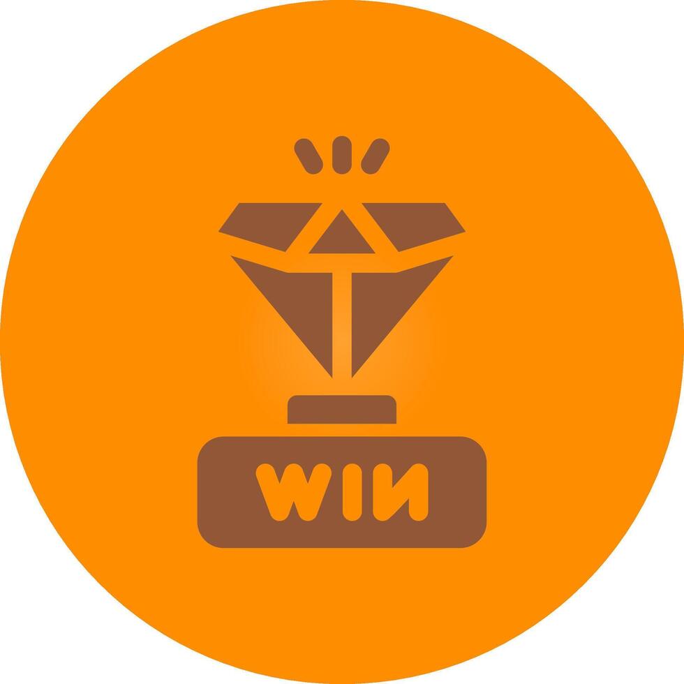 Winner Creative Icon Design vector