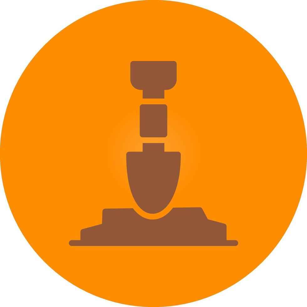 Shovel Creative Icon Design vector