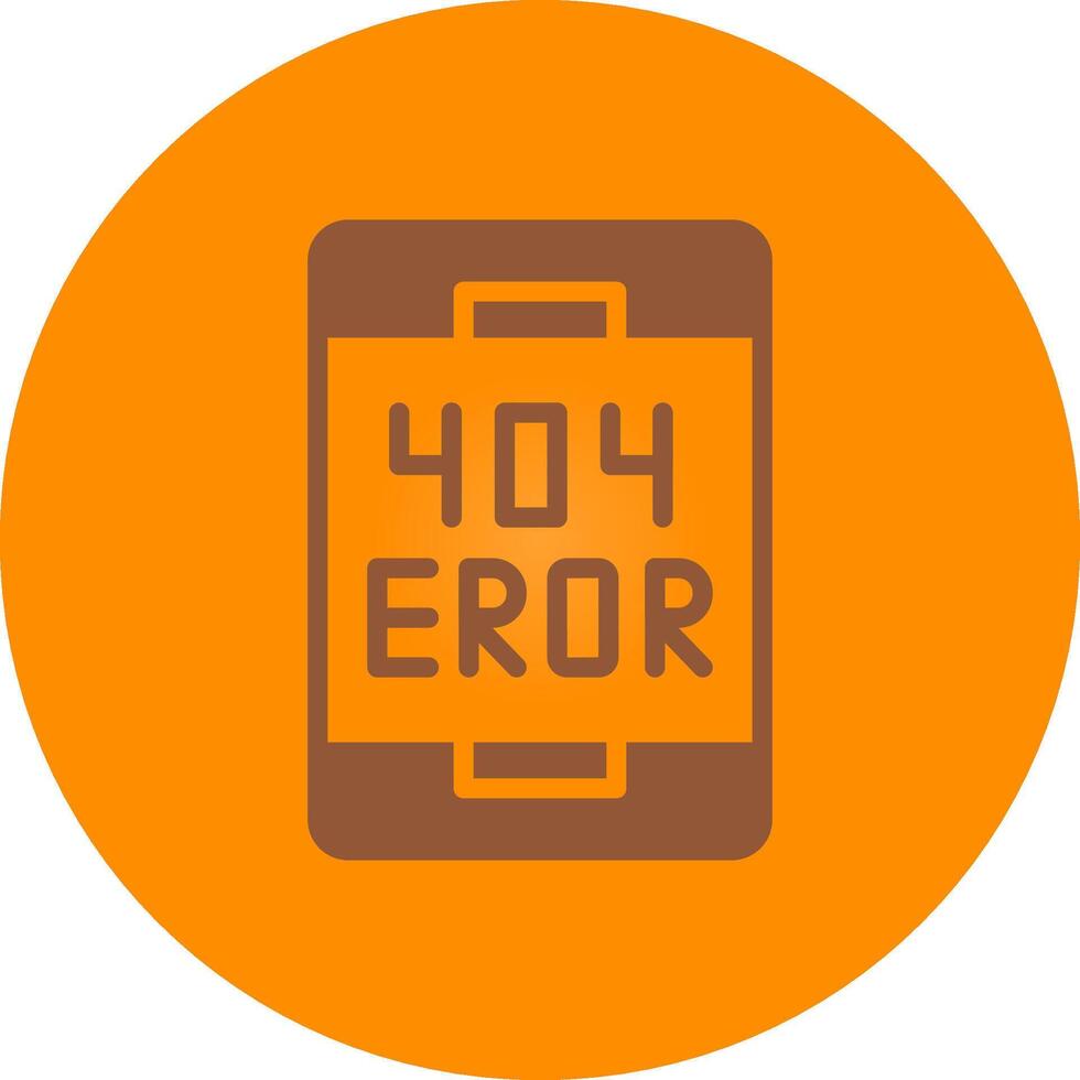 Error Creative Icon Design vector