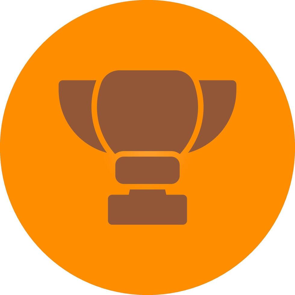 Trophy Creative Icon Design vector