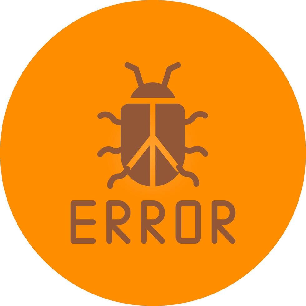 Bug Creative Icon Design vector