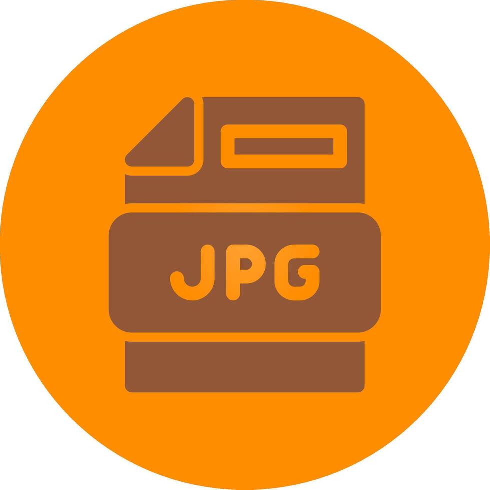 Jpg File Creative Icon Design vector