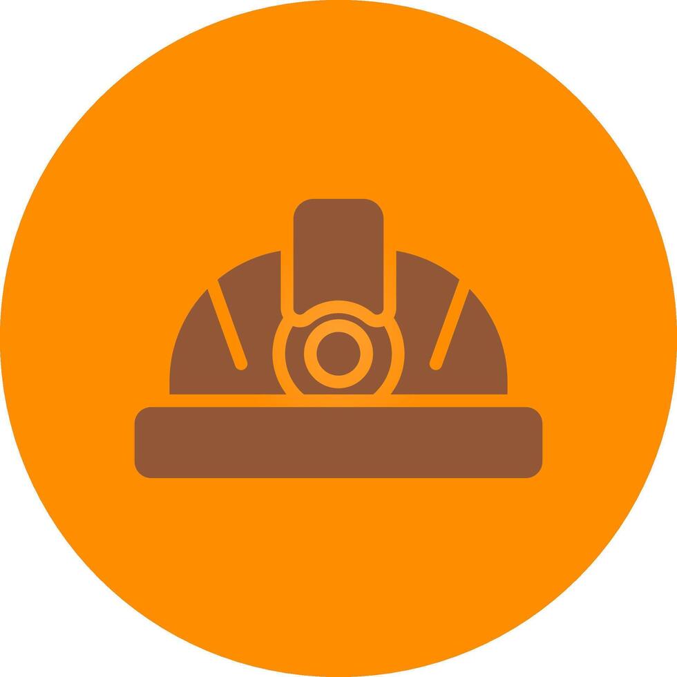 Helmet Creative Icon Design vector