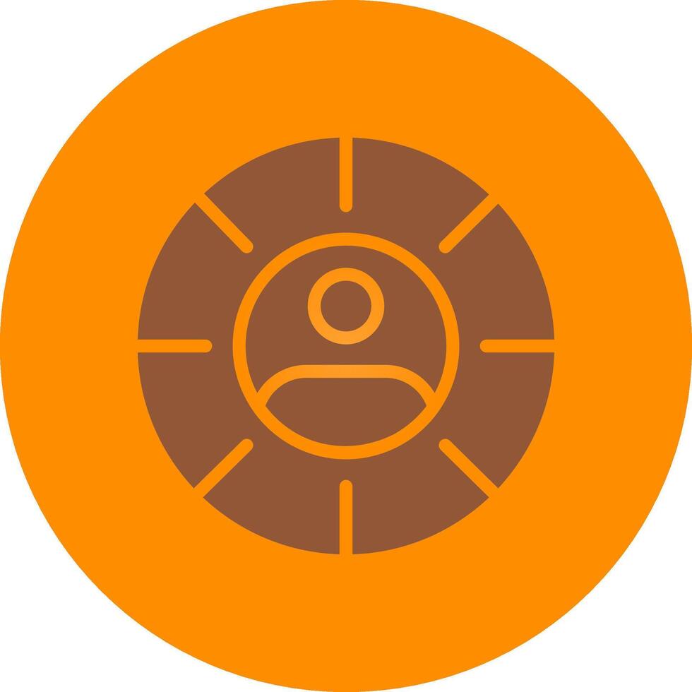 Targeting Creative Icon Design vector