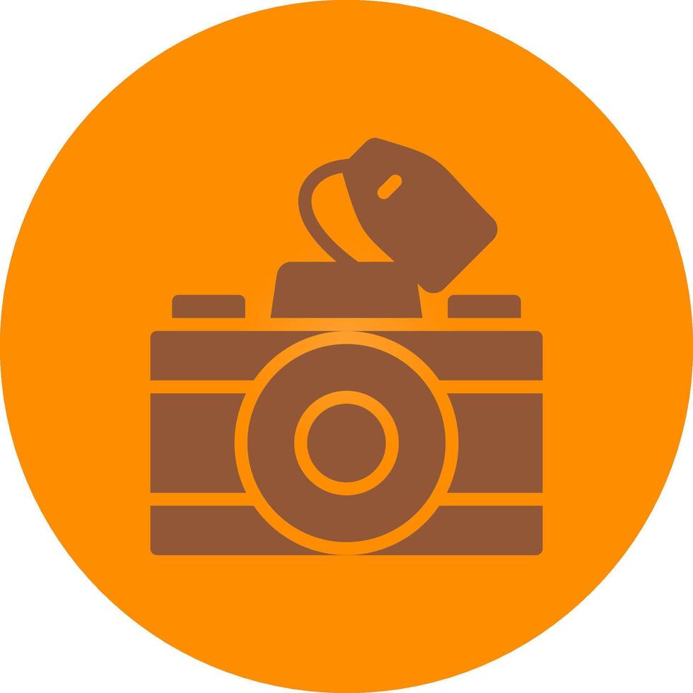 Camera Creative Icon Design vector