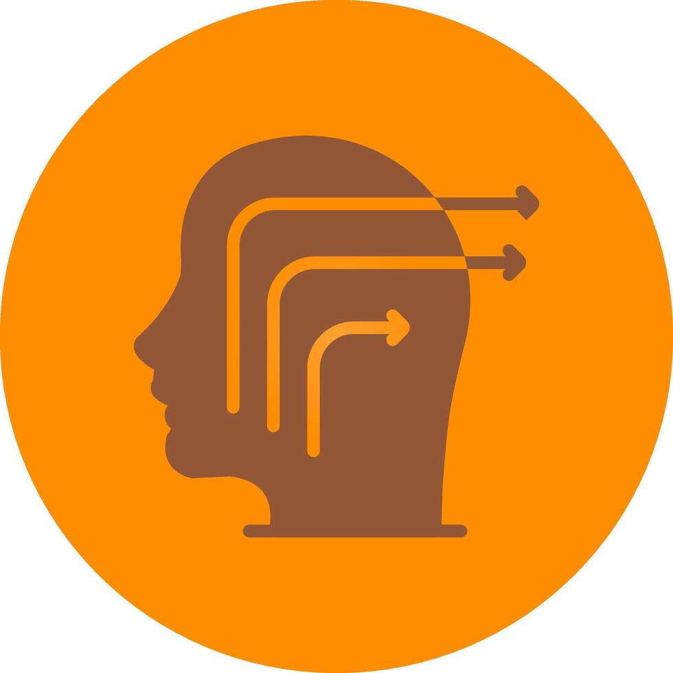 Knowledge Extraction Creative Icon Design vector