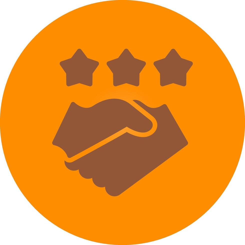 Game Handshake Creative Icon Design vector