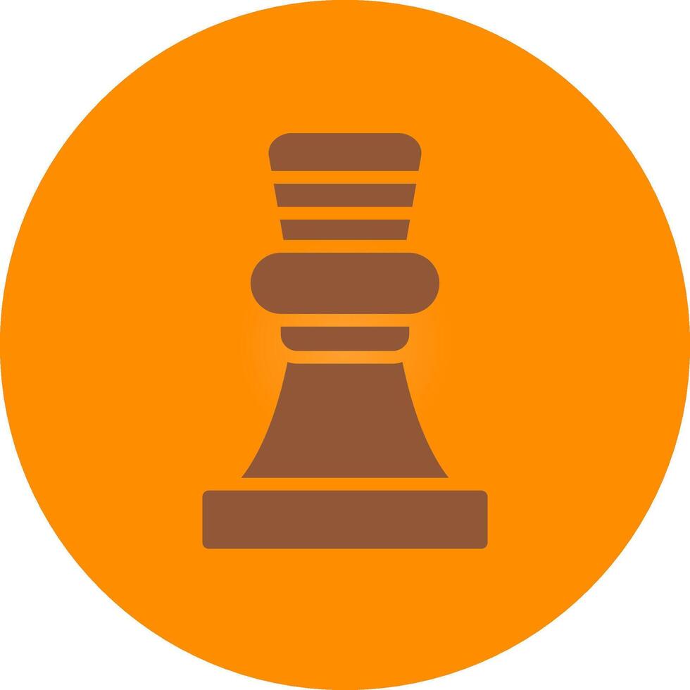 Chess Game Creative Icon Design vector