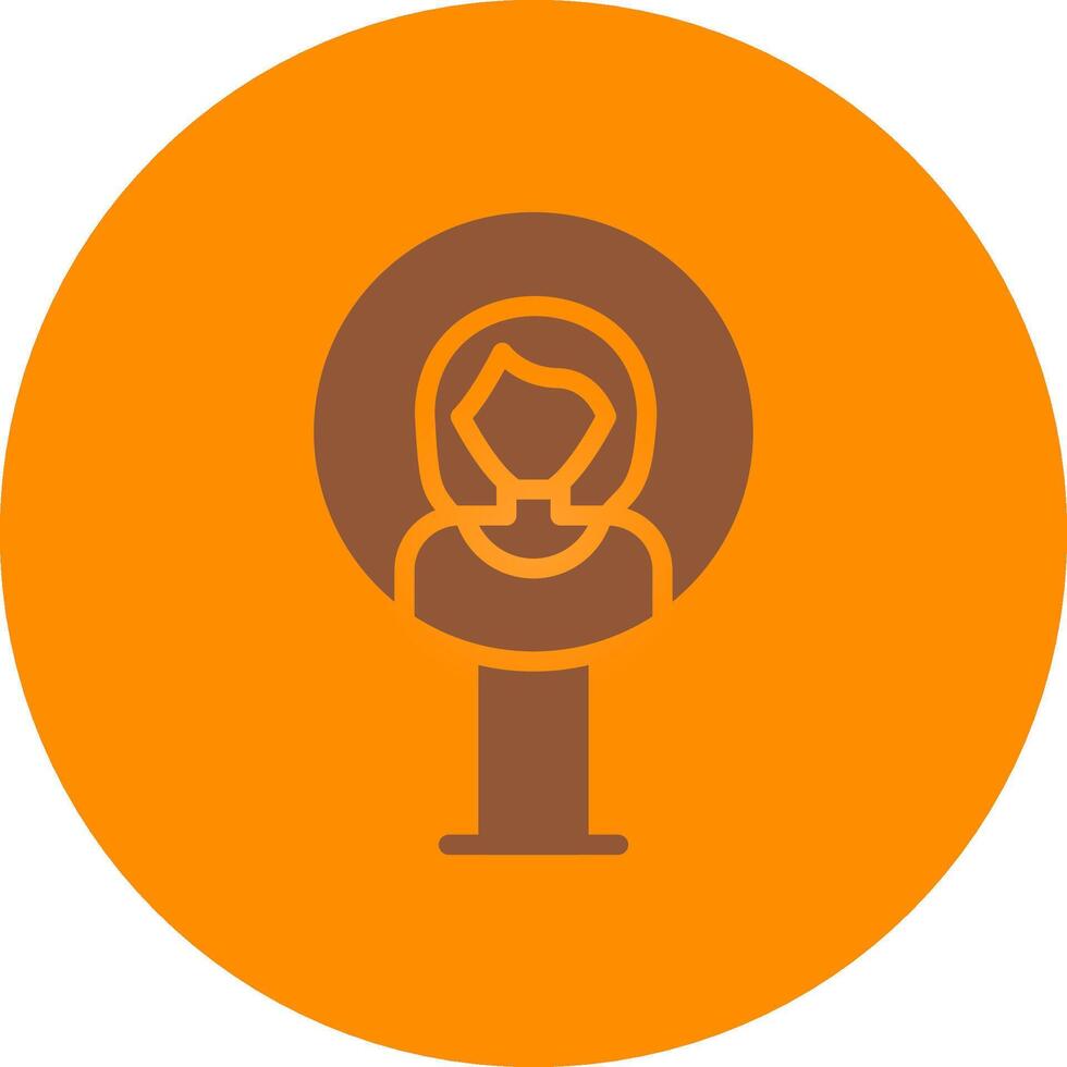 User Placeholder Creative Icon Design vector