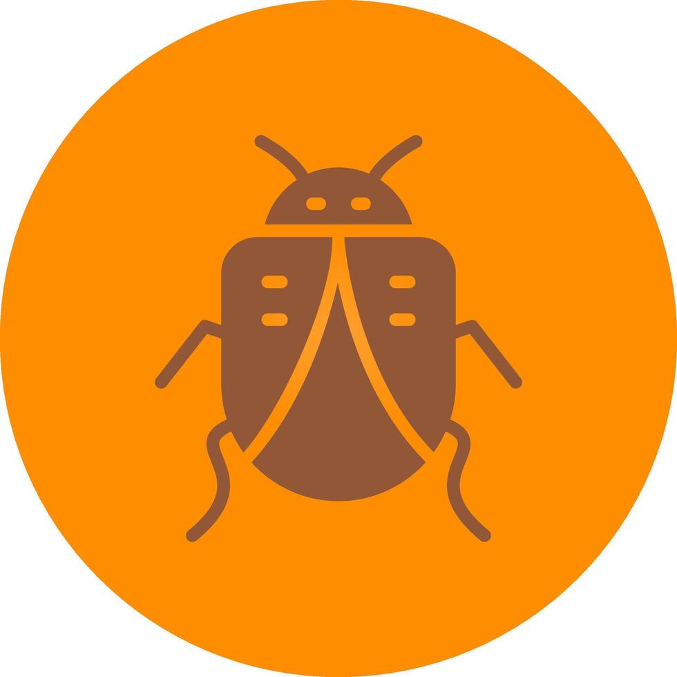 Bug Creative Icon Design vector